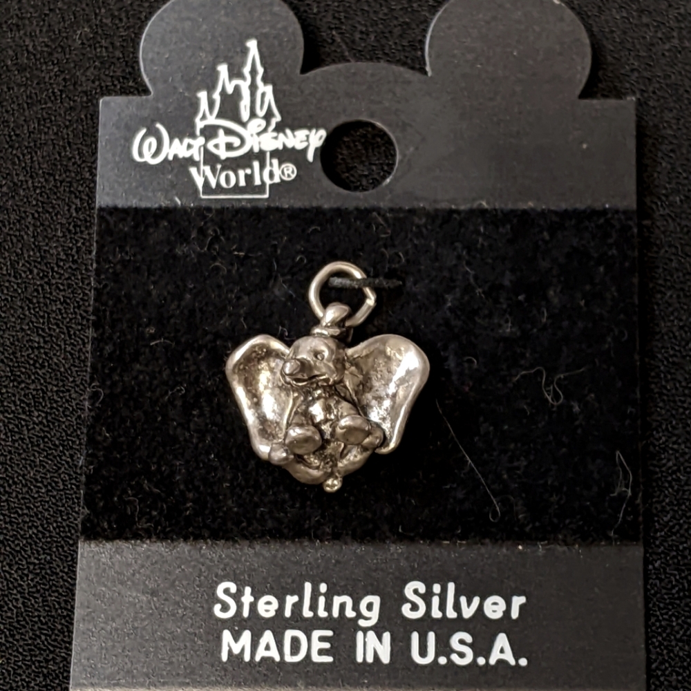 Sterling Silver Dumbo Disney Charm